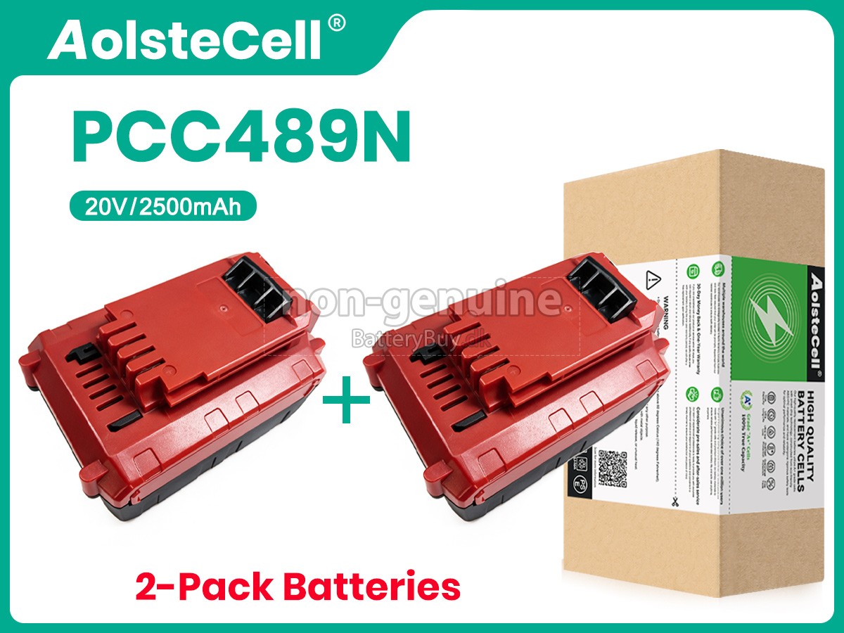Porter Cable PCC680 udskiftningsbatteri