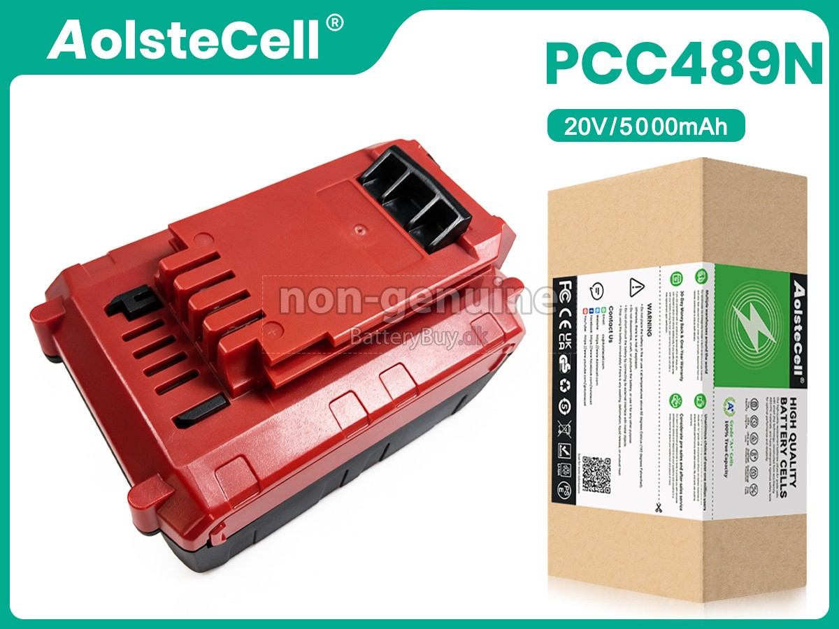 Porter Cable PCC680 udskiftningsbatteri