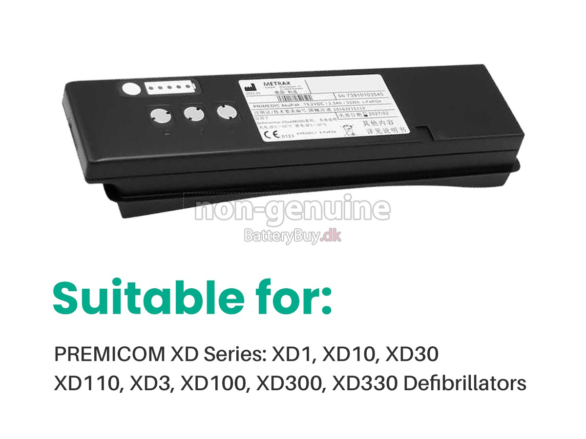 Primedic XD30 udskiftningsbatteri