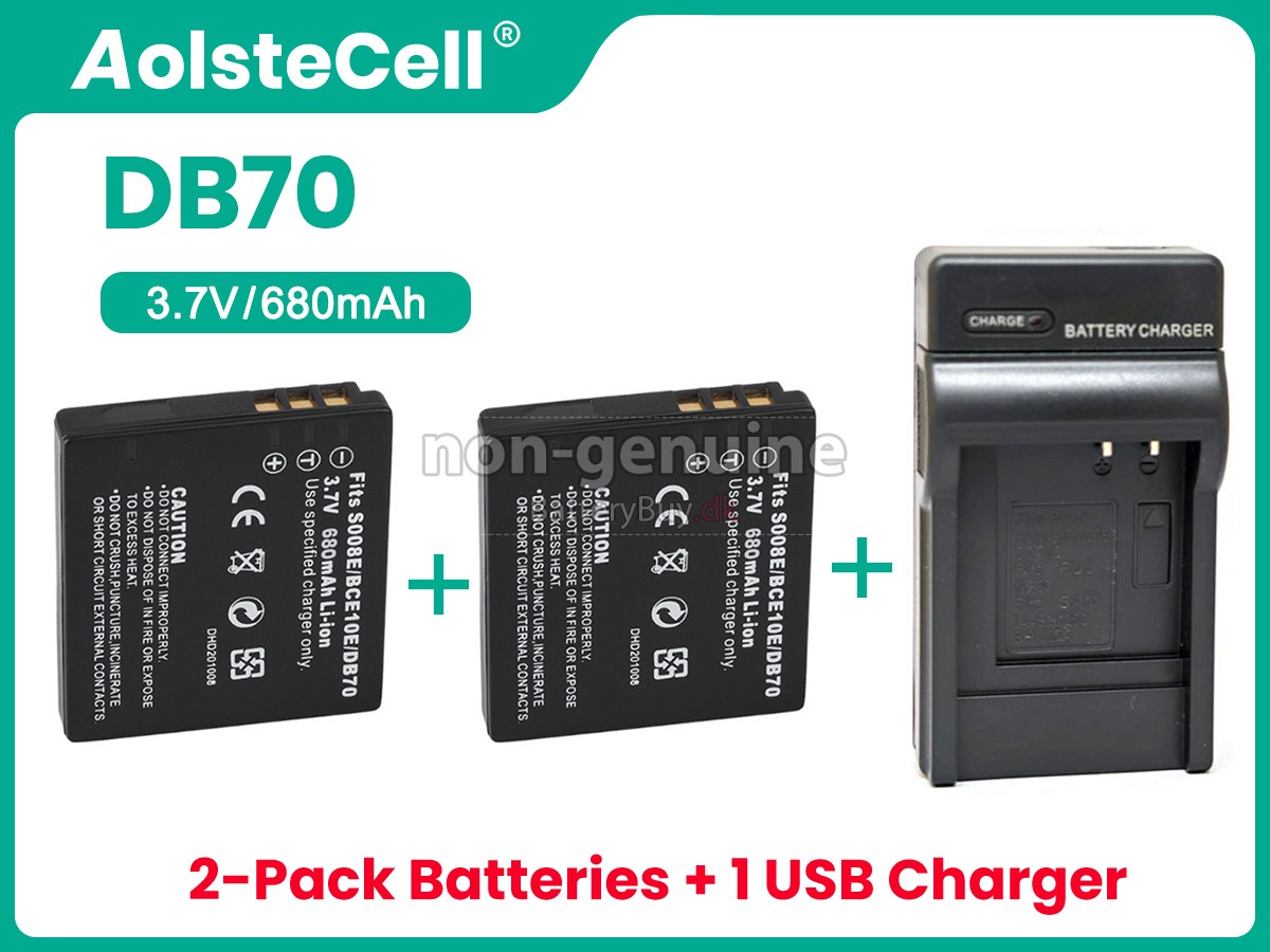 Ricoh DB-70 udskiftningsbatteri
