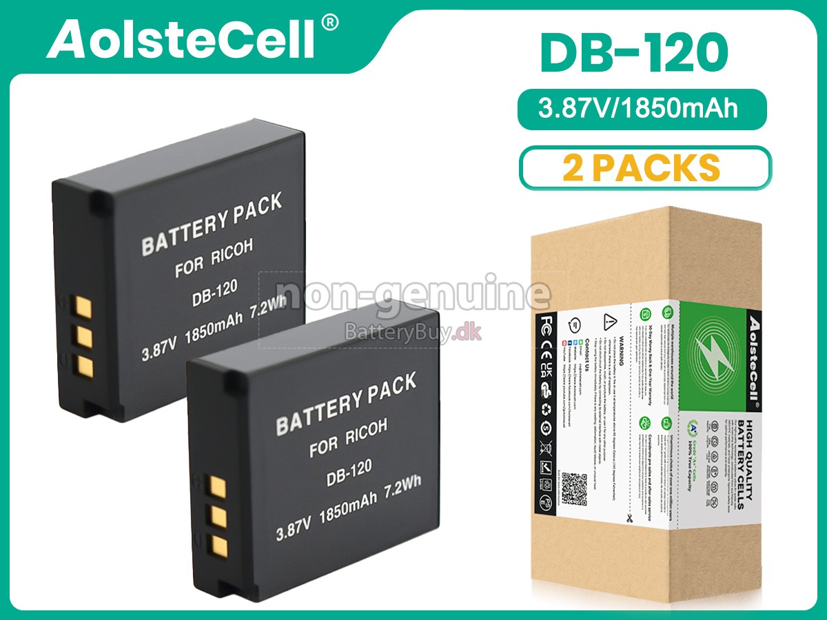 Ricoh DB-120 udskiftningsbatteri