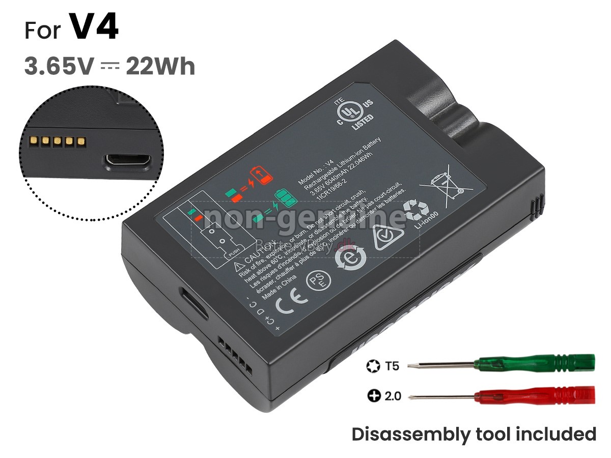Ring V4 udskiftningsbatteri