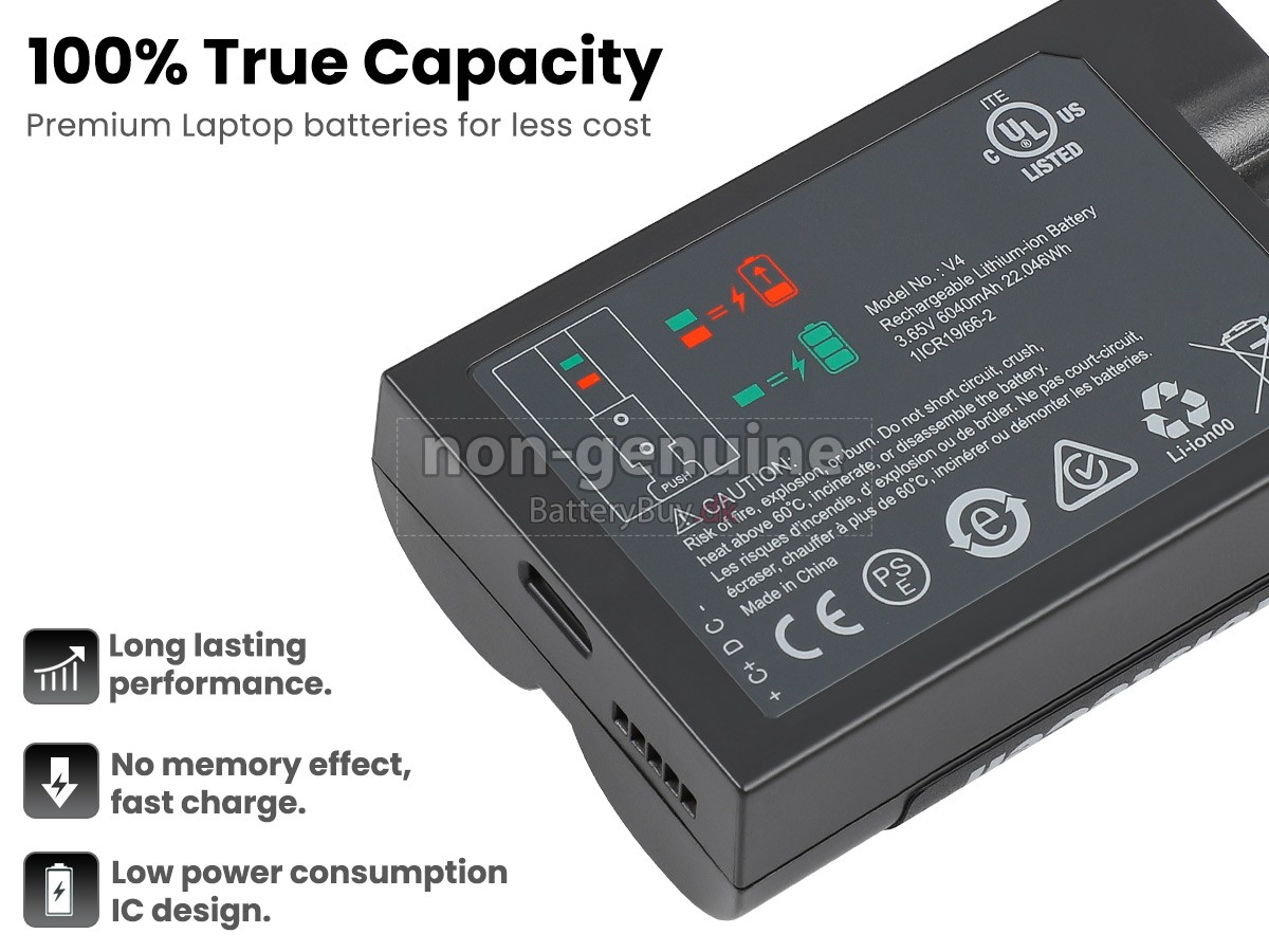 Ring V4 udskiftningsbatteri