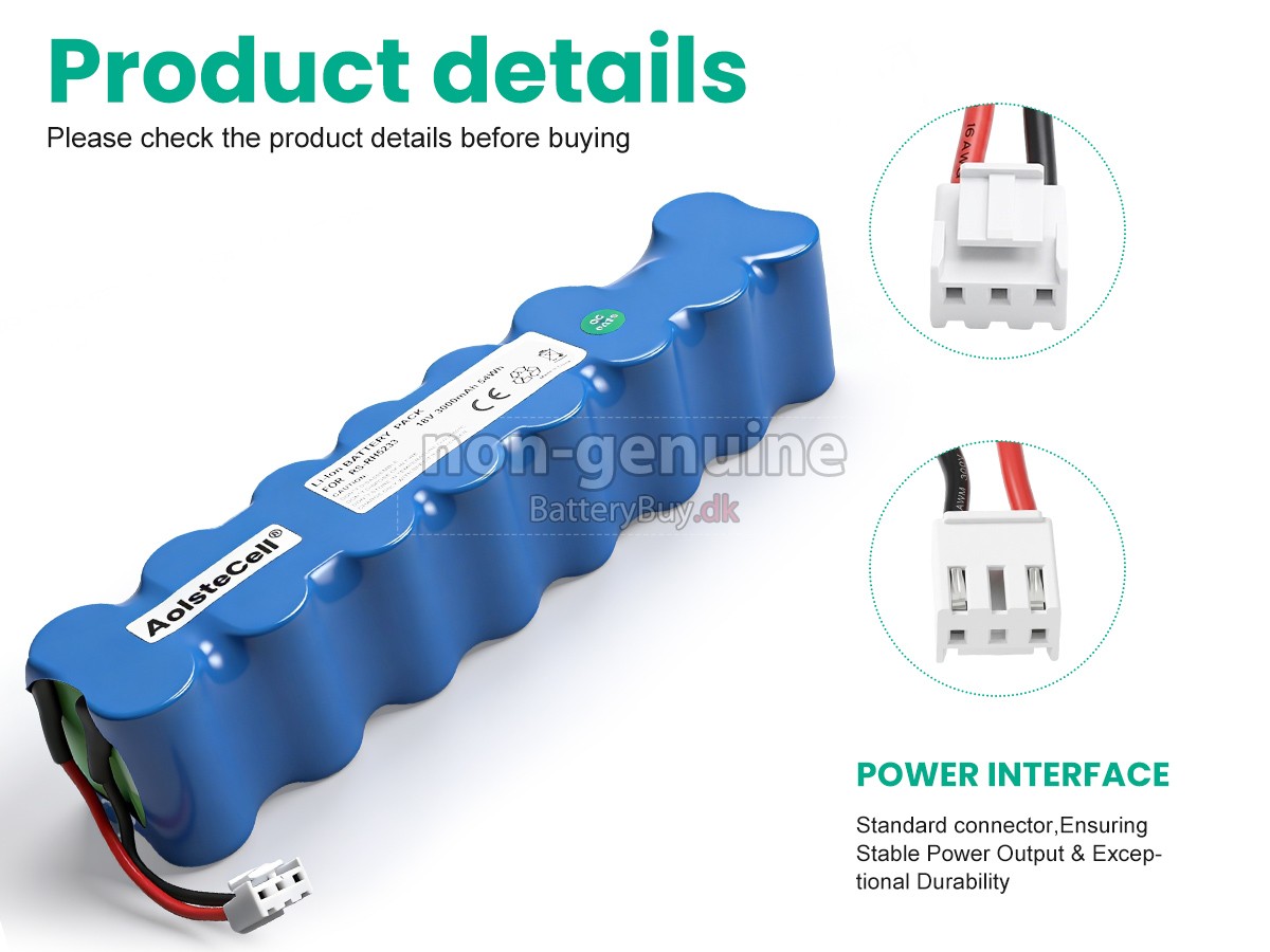 Rowenta 2210017133 udskiftningsbatteri
