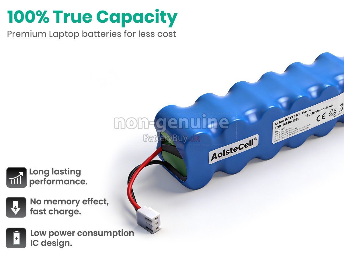 Rowenta 2210017133 udskiftningsbatteri