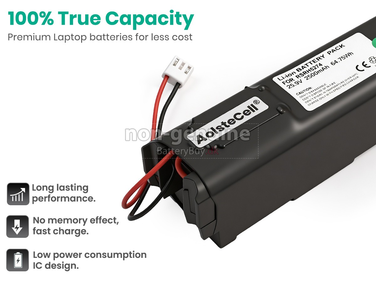 Rowenta RH887101 udskiftningsbatteri