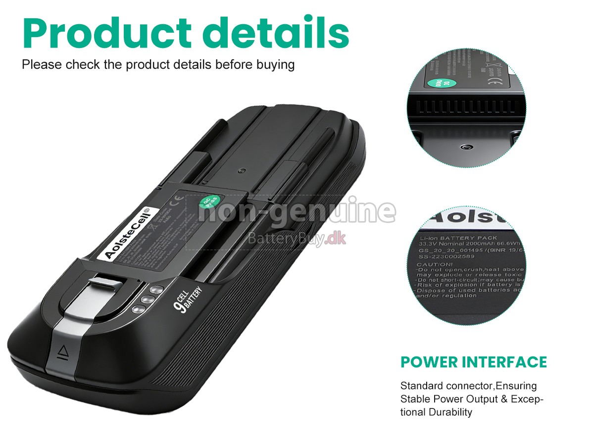 Rowenta SS-2230002599 udskiftningsbatteri