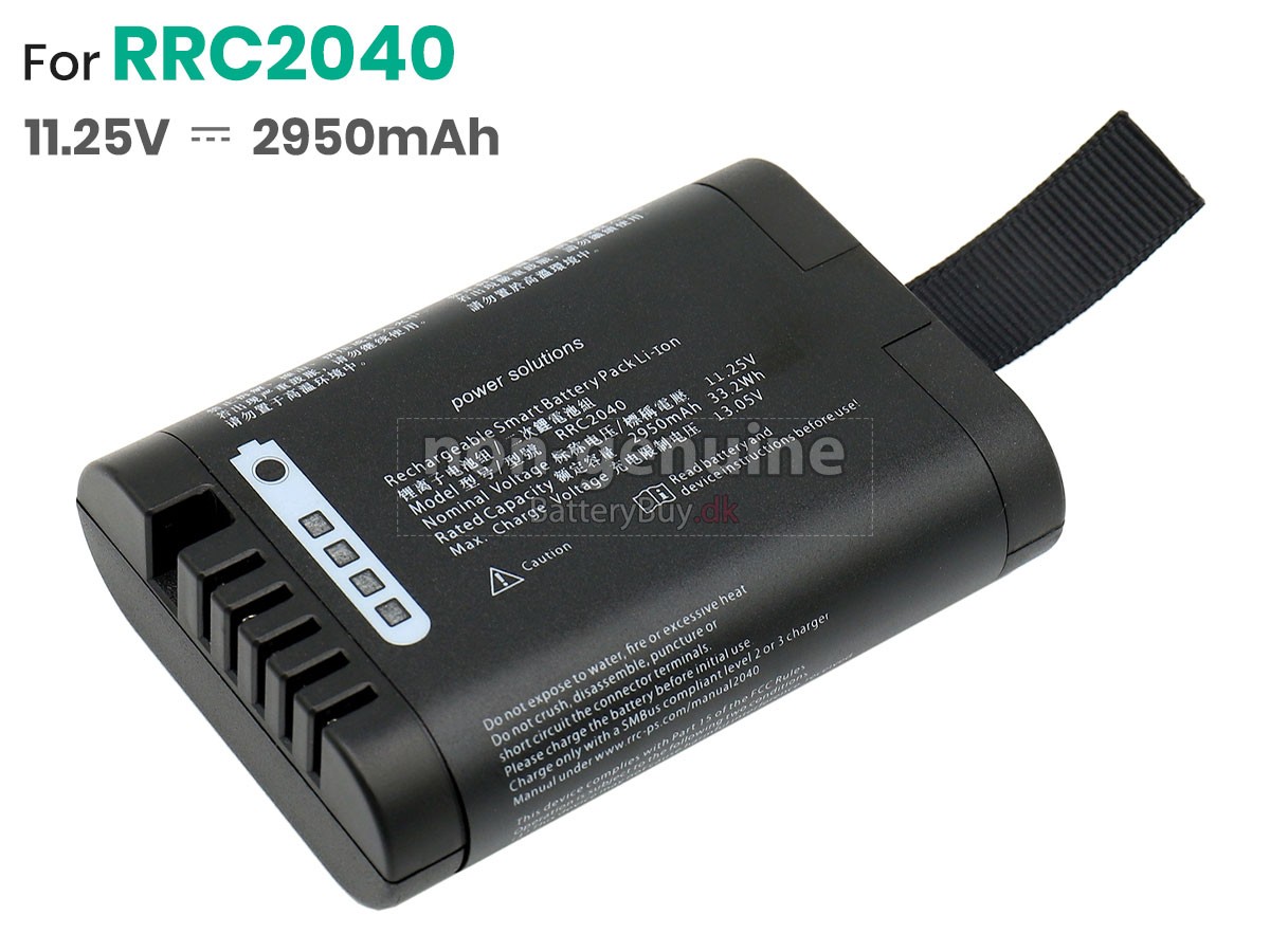 RRC RRC2040 udskiftningsbatteri