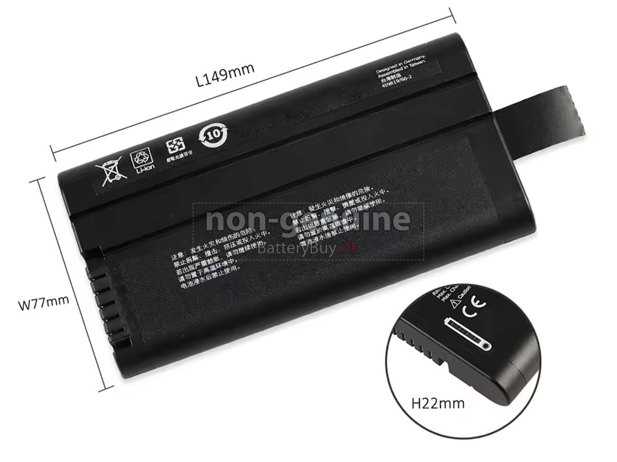 RRC RRC2054-2 udskiftningsbatteri