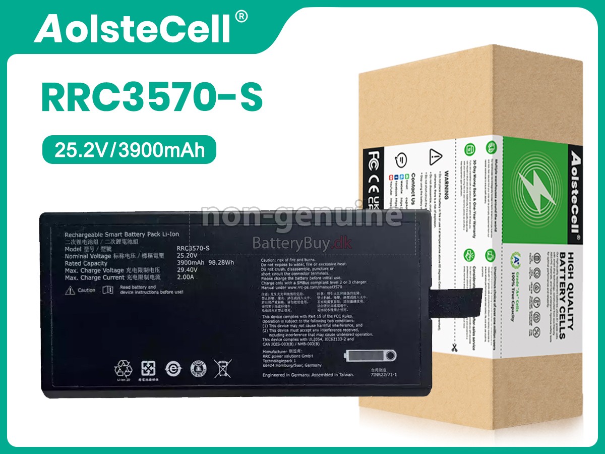 RRC RRC3570-S udskiftningsbatteri