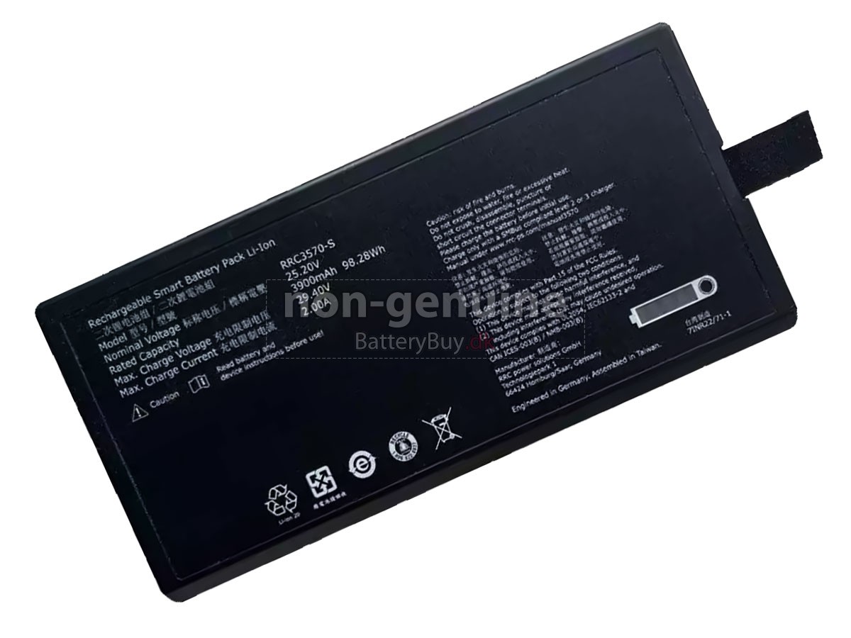 RRC RRC3570-S udskiftningsbatteri