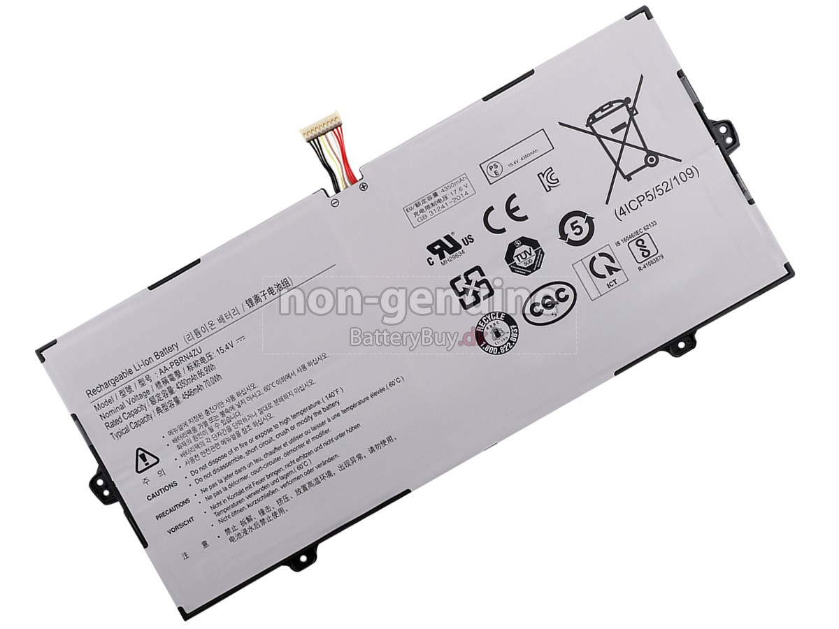 Samsung NP950QCG-K01HK laptop udskiftningsbatteri