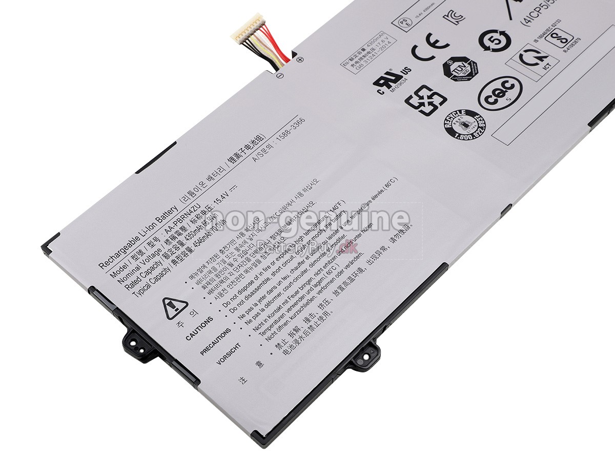 Samsung NP950QCG-K01HK laptop udskiftningsbatteri