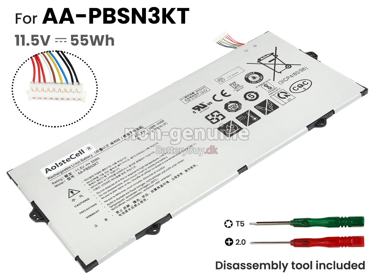 Samsung NOTEBook 7 NP730XBE-K01CN udskiftningsbatteri