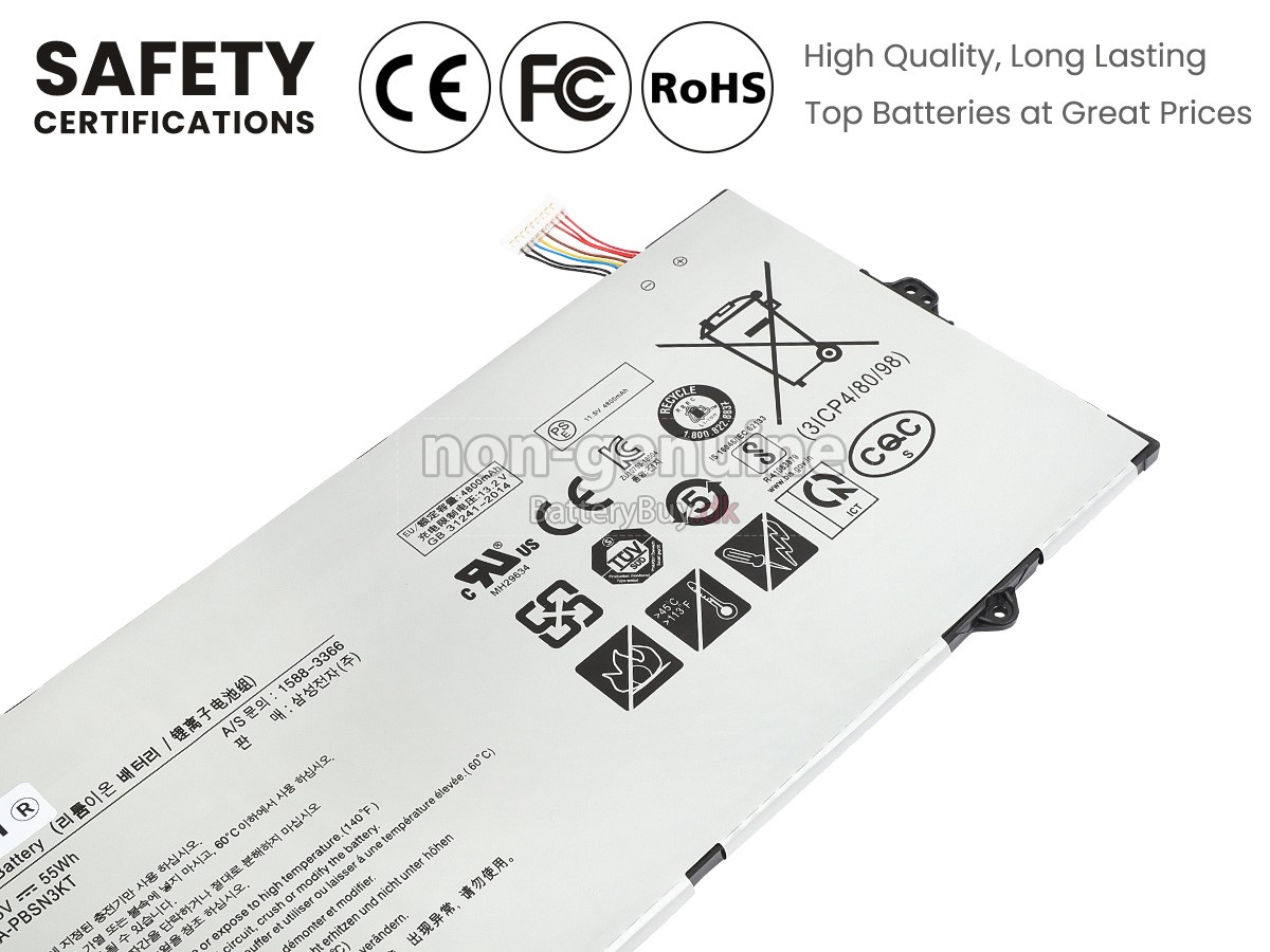 Samsung NOTEBook 7 NP730XBE-K01CN udskiftningsbatteri