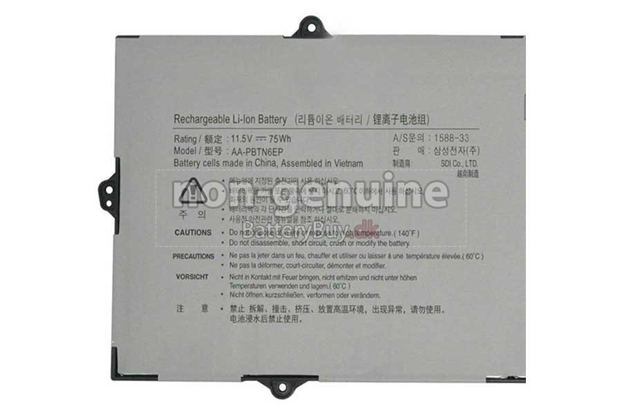 Samsung NP900X3T-K01 laptop udskiftningsbatteri