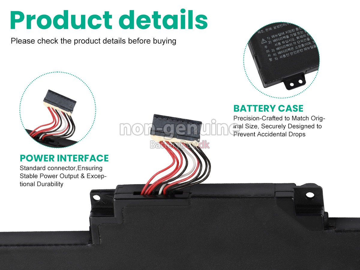 Samsung NP350U2A-A01US udskiftningsbatteri