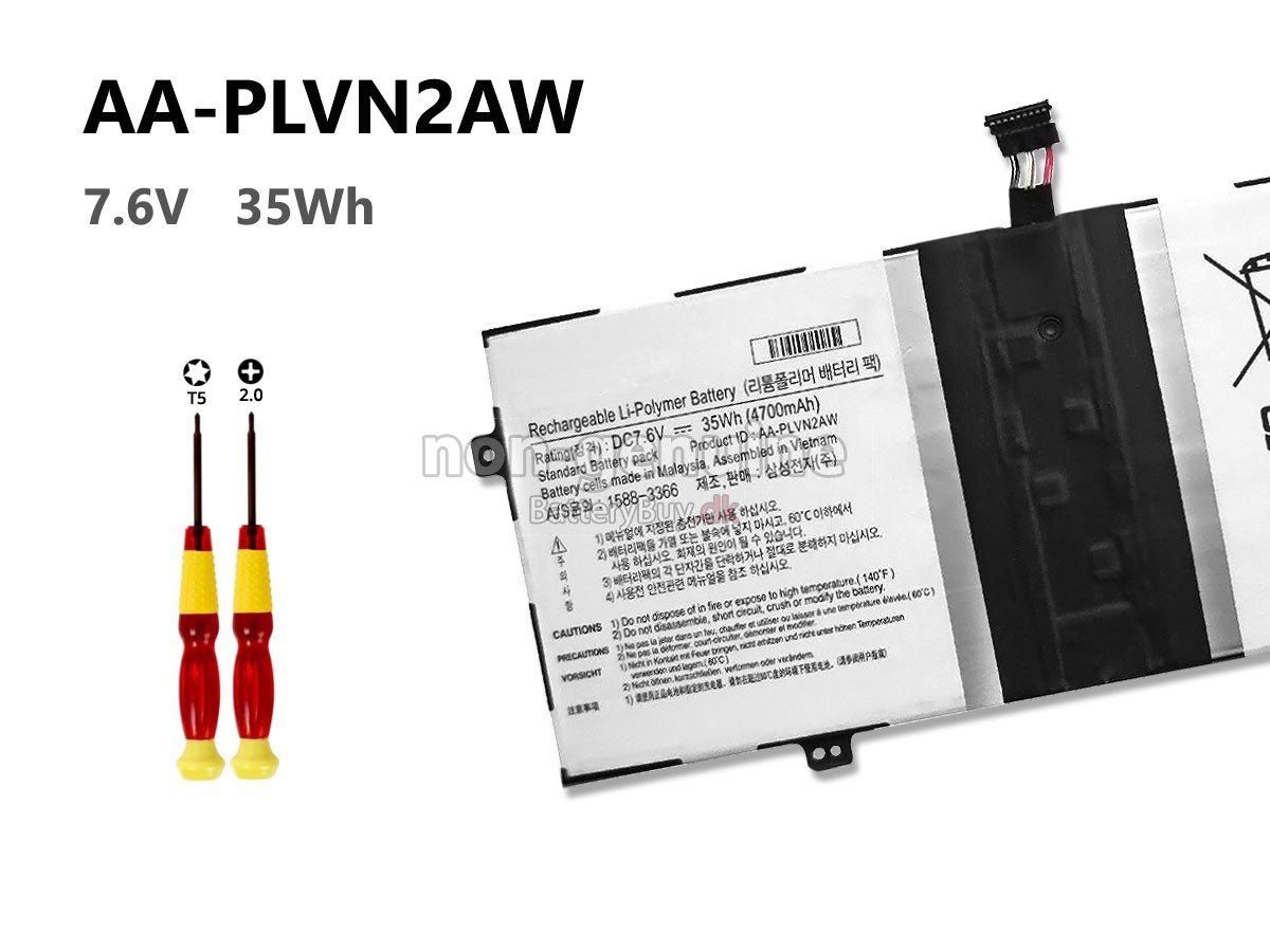 Samsung NP930X2K-K01HK laptop udskiftningsbatteri