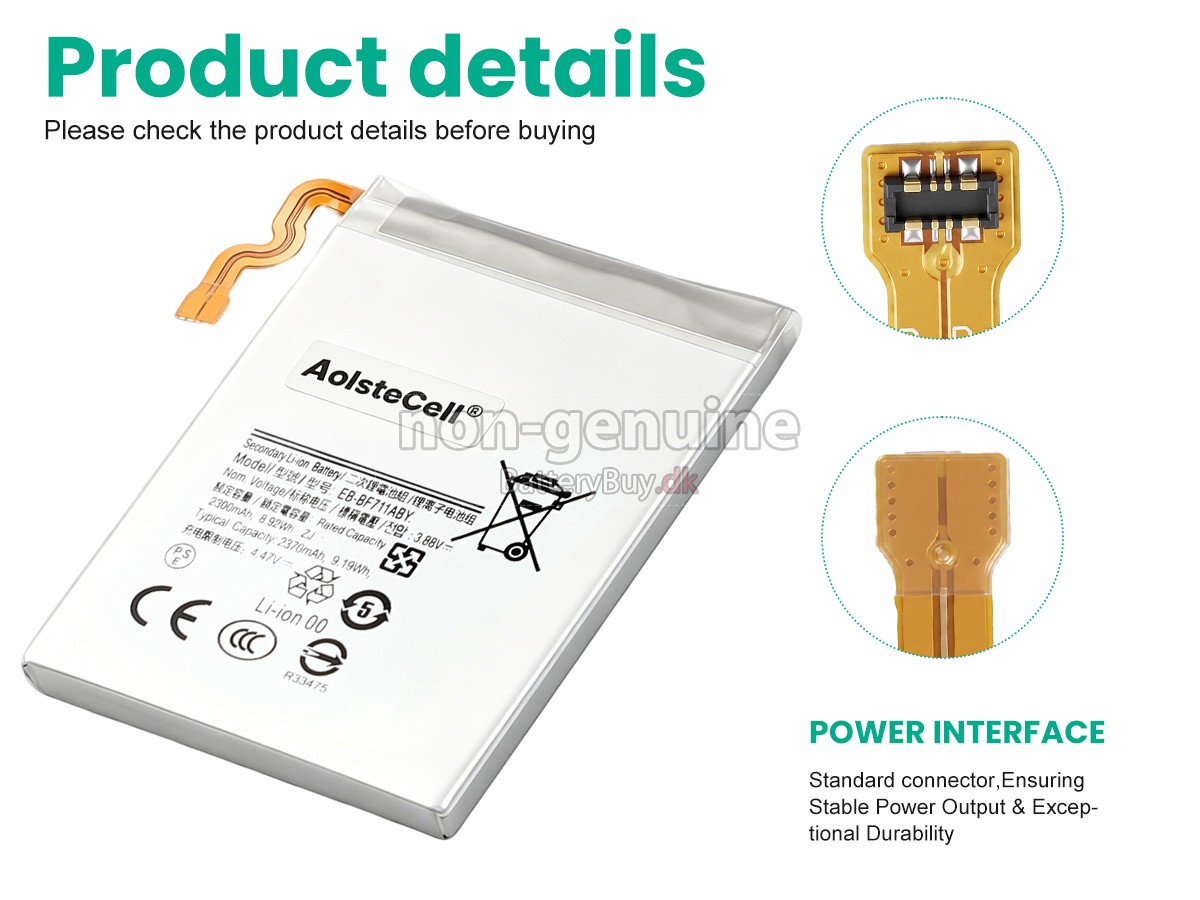 Samsung GALAXY Z FILP 3 udskiftningsbatteri