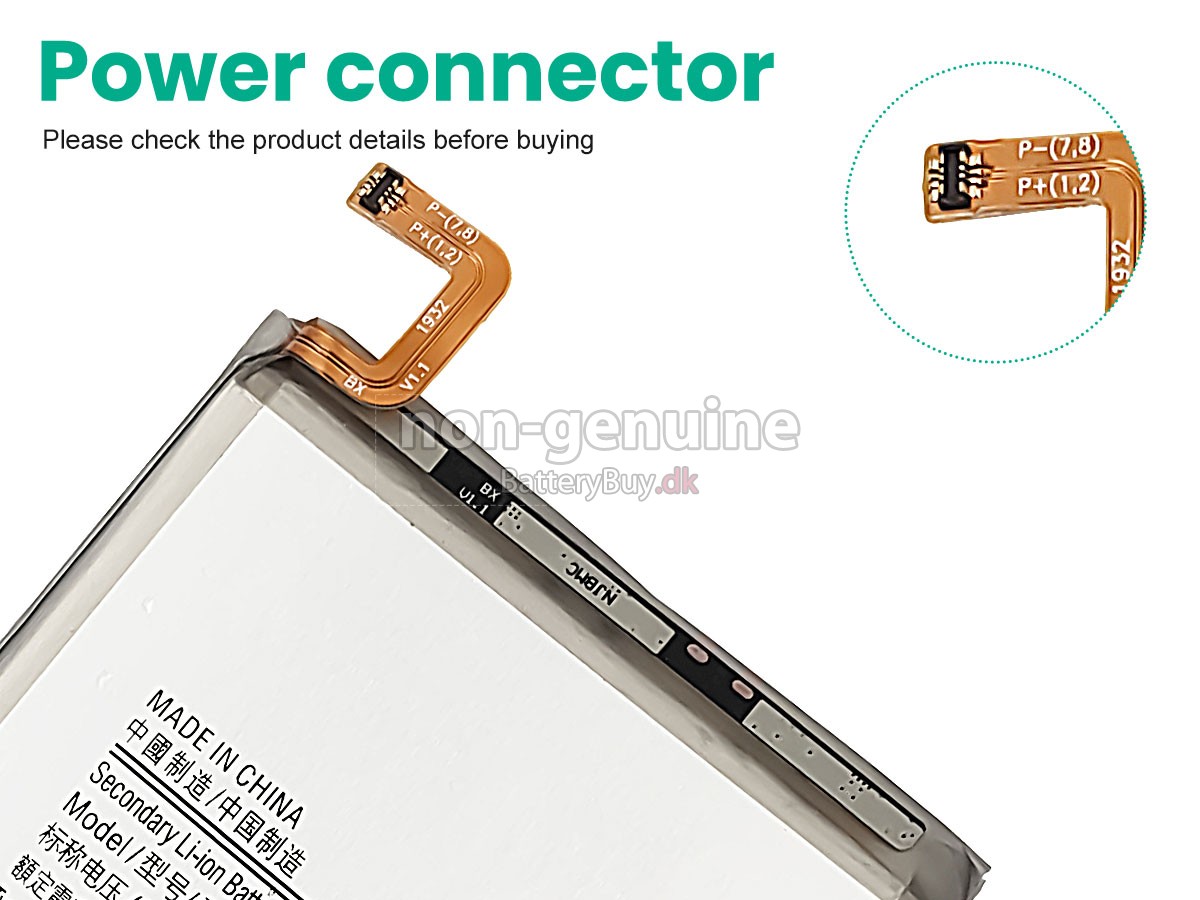 Samsung GALAXY S10 5G udskiftningsbatteri