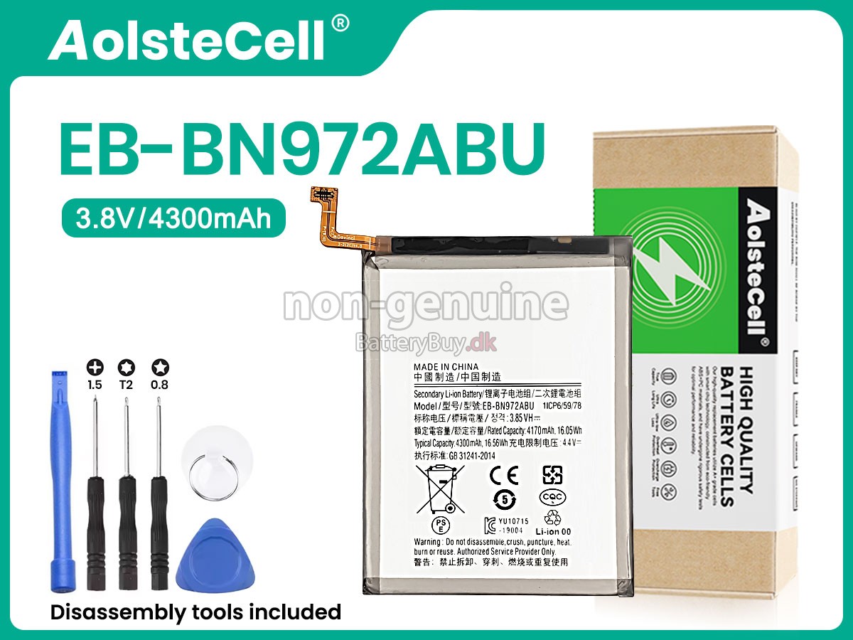 Samsung EB-BN972ABU udskiftningsbatteri