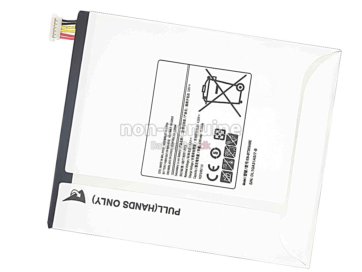 Samsung Galaxy T350 T355 udskiftningsbatteri