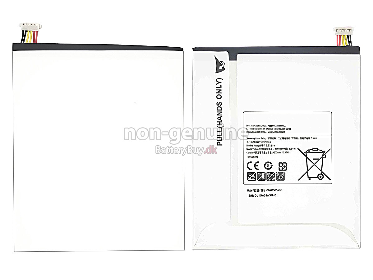 Samsung Galaxy T350 T355 udskiftningsbatteri