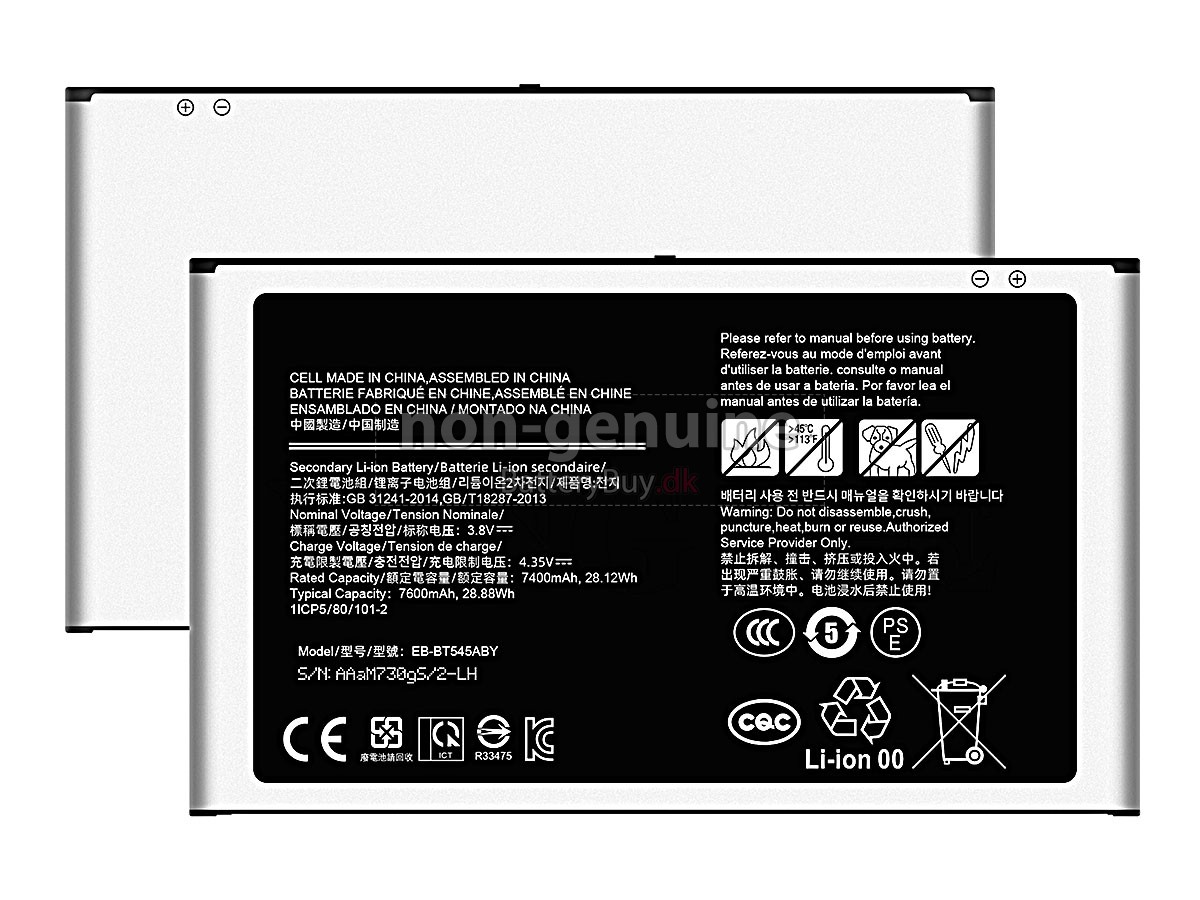 Samsung TAB ACTIVE PRO udskiftningsbatteri