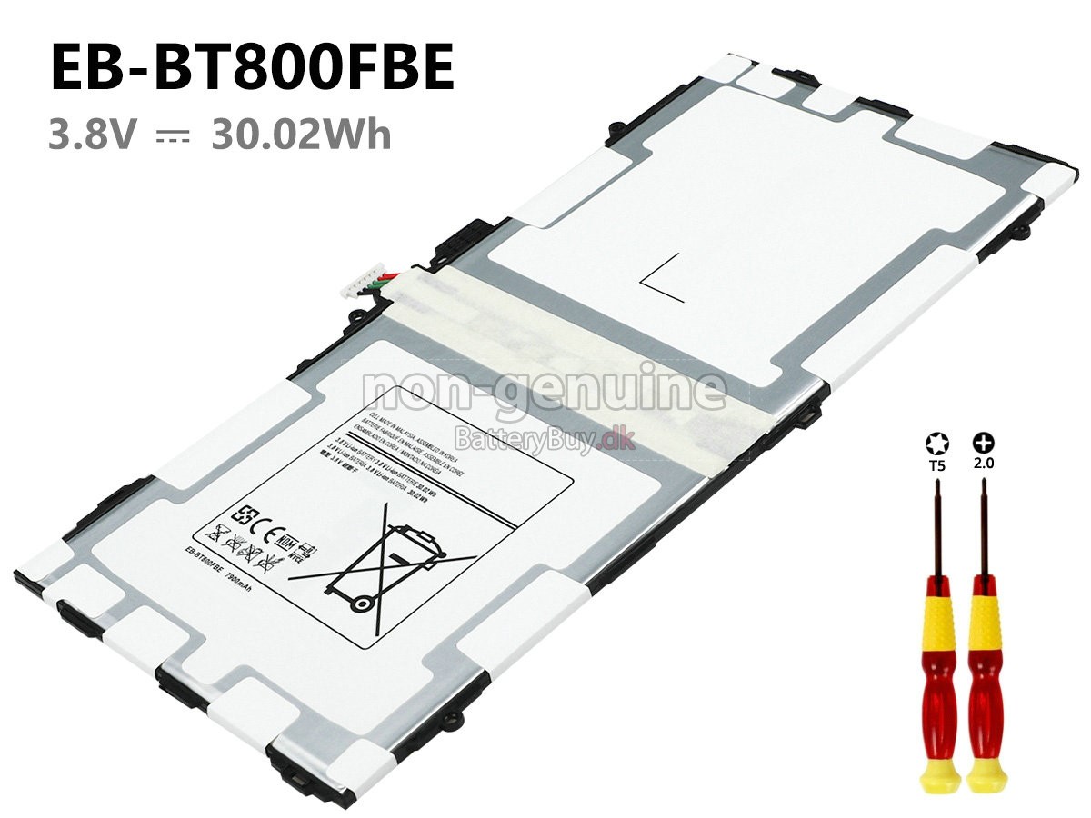 Samsung SM-T805 laptop udskiftningsbatteri