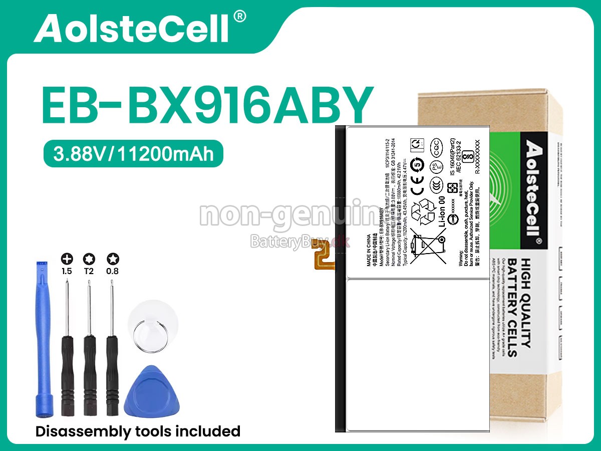 Samsung Galaxy TAB S8 ULTRA SM-X900 udskiftningsbatteri