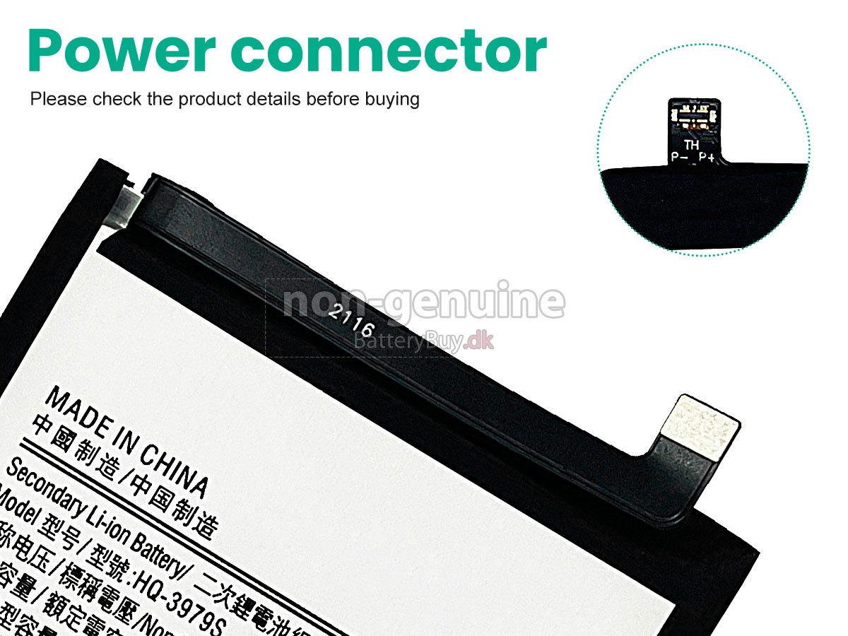 Samsung GALAXY F52 5G udskiftningsbatteri