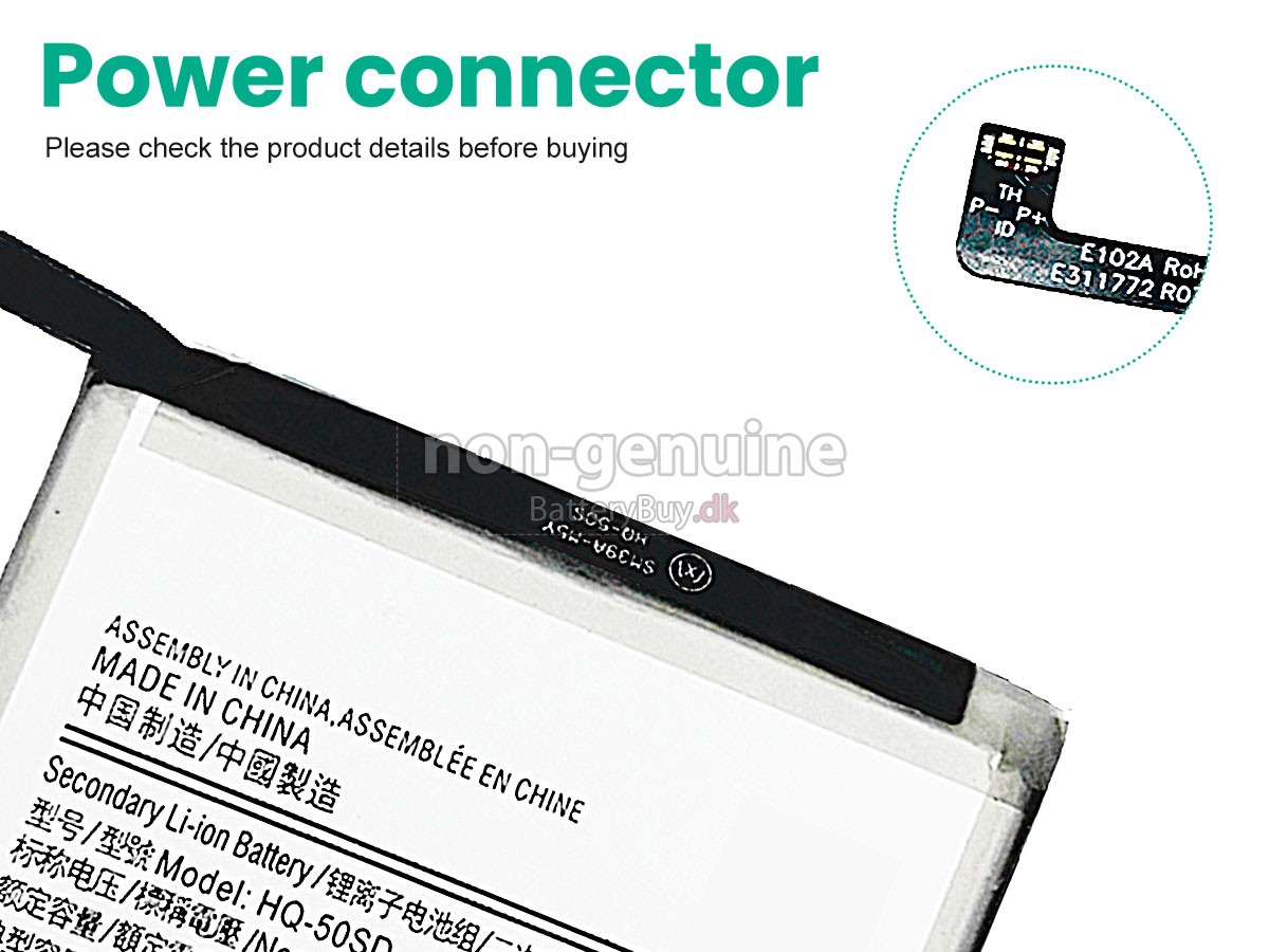 Samsung GALAXY A03 udskiftningsbatteri
