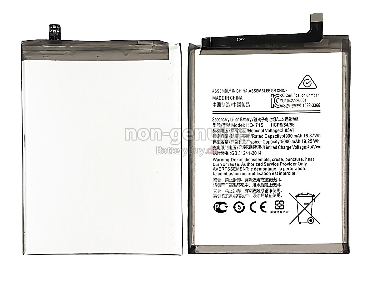 Samsung HQ-71S udskiftningsbatteri