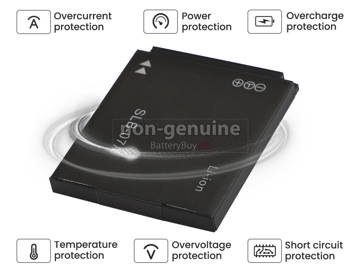 Samsung SLB-07A udskiftningsbatteri