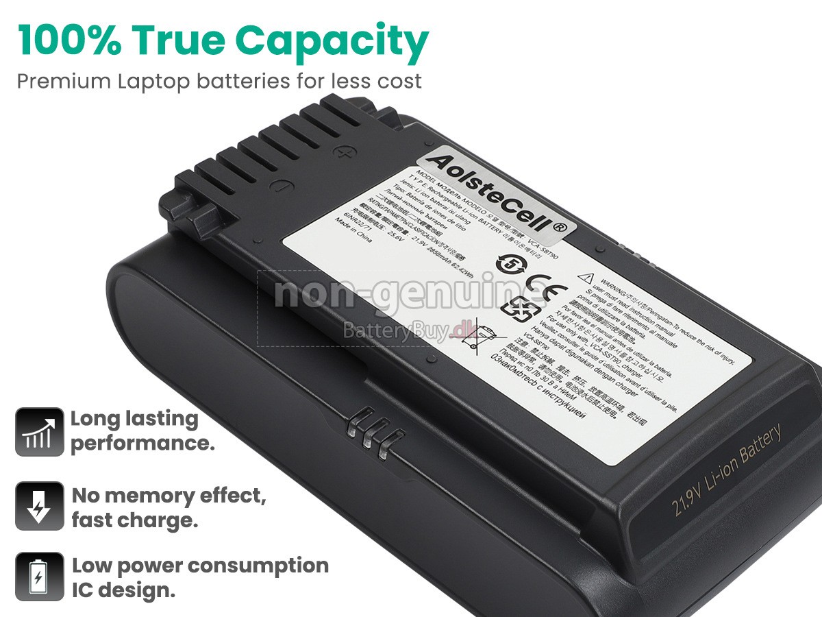 Samsung VS20T7511T5/AA udskiftningsbatteri