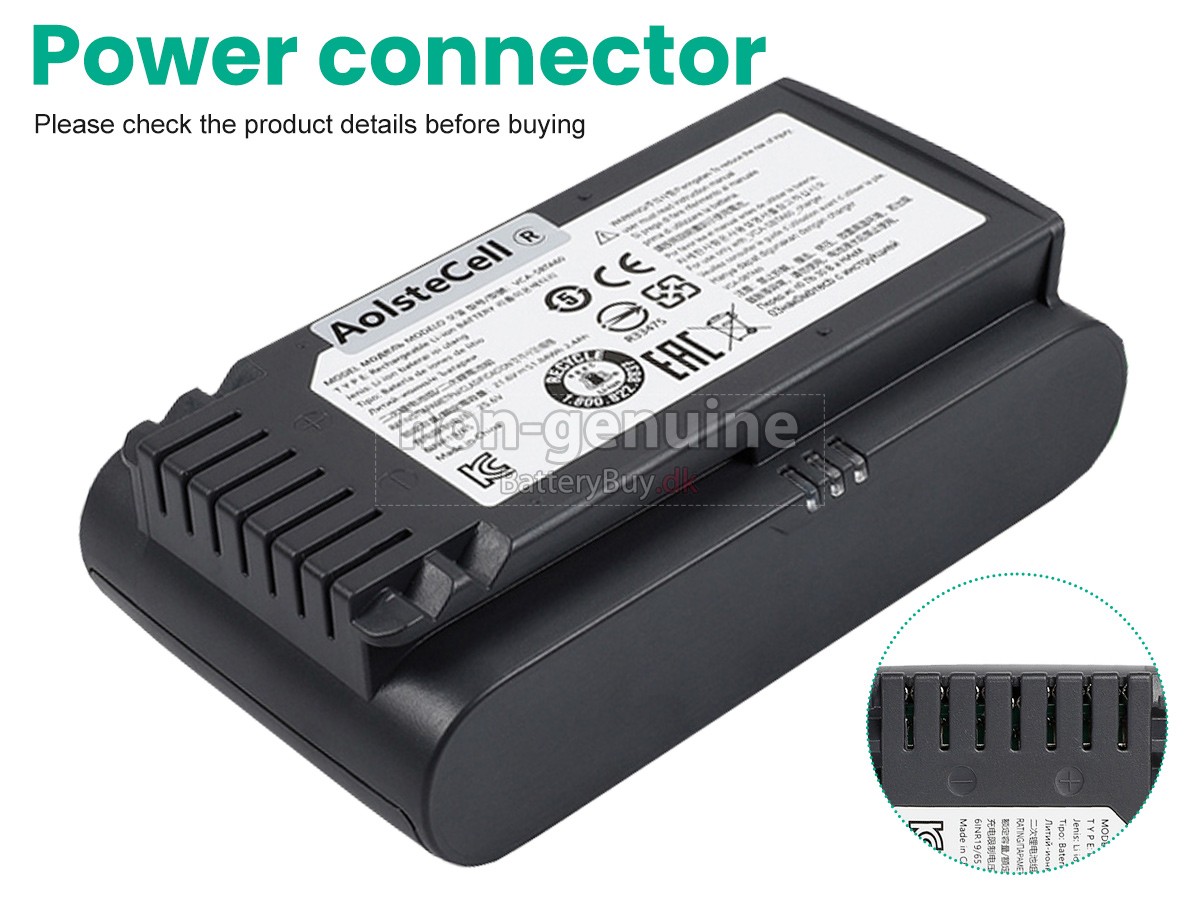 Samsung VS20T7511T5/AA udskiftningsbatteri