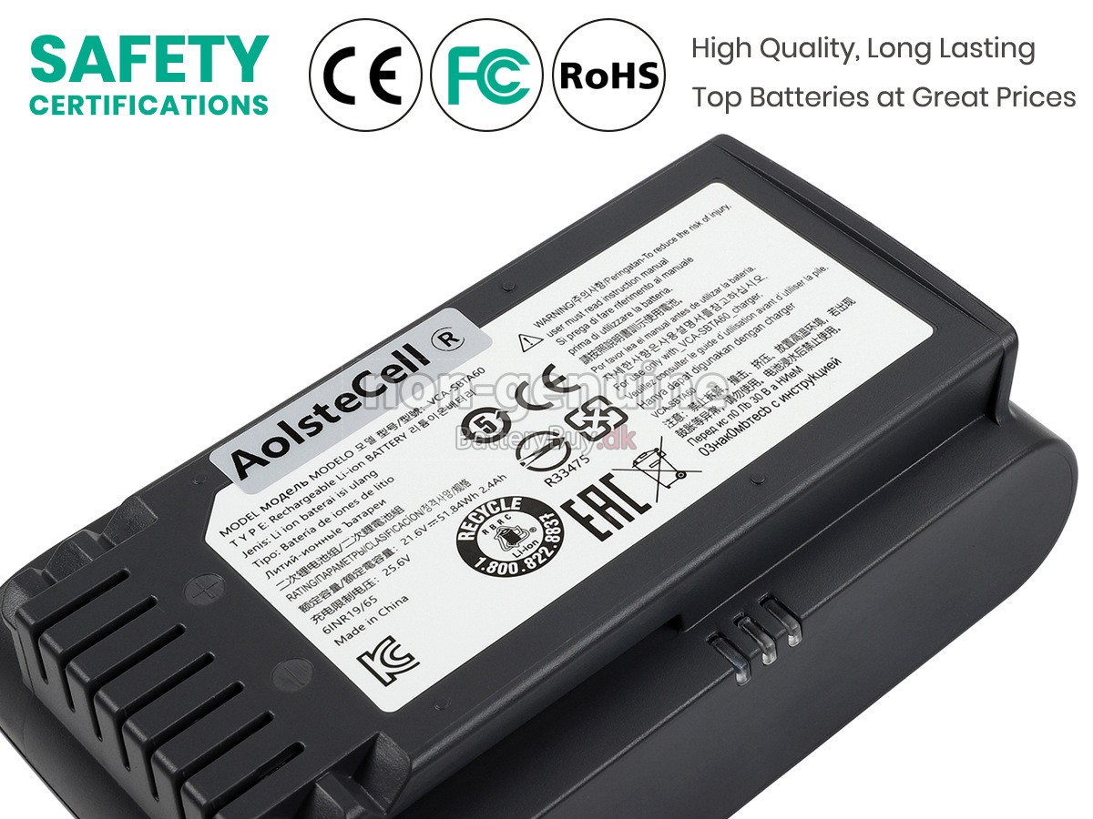Samsung VS20T7511T5/AA udskiftningsbatteri
