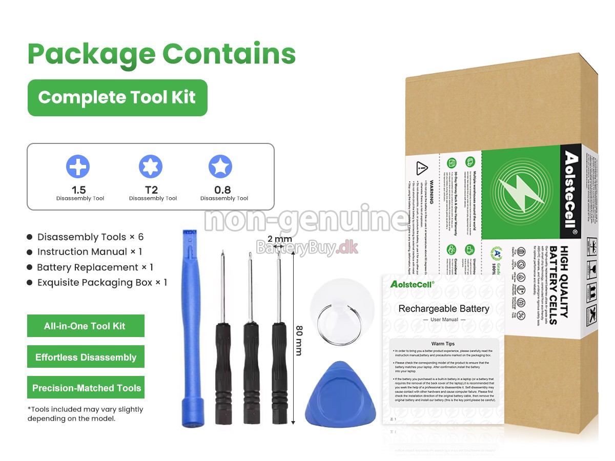 Samsung GALAXY NOTE 4 SM-N910F udskiftningsbatteri