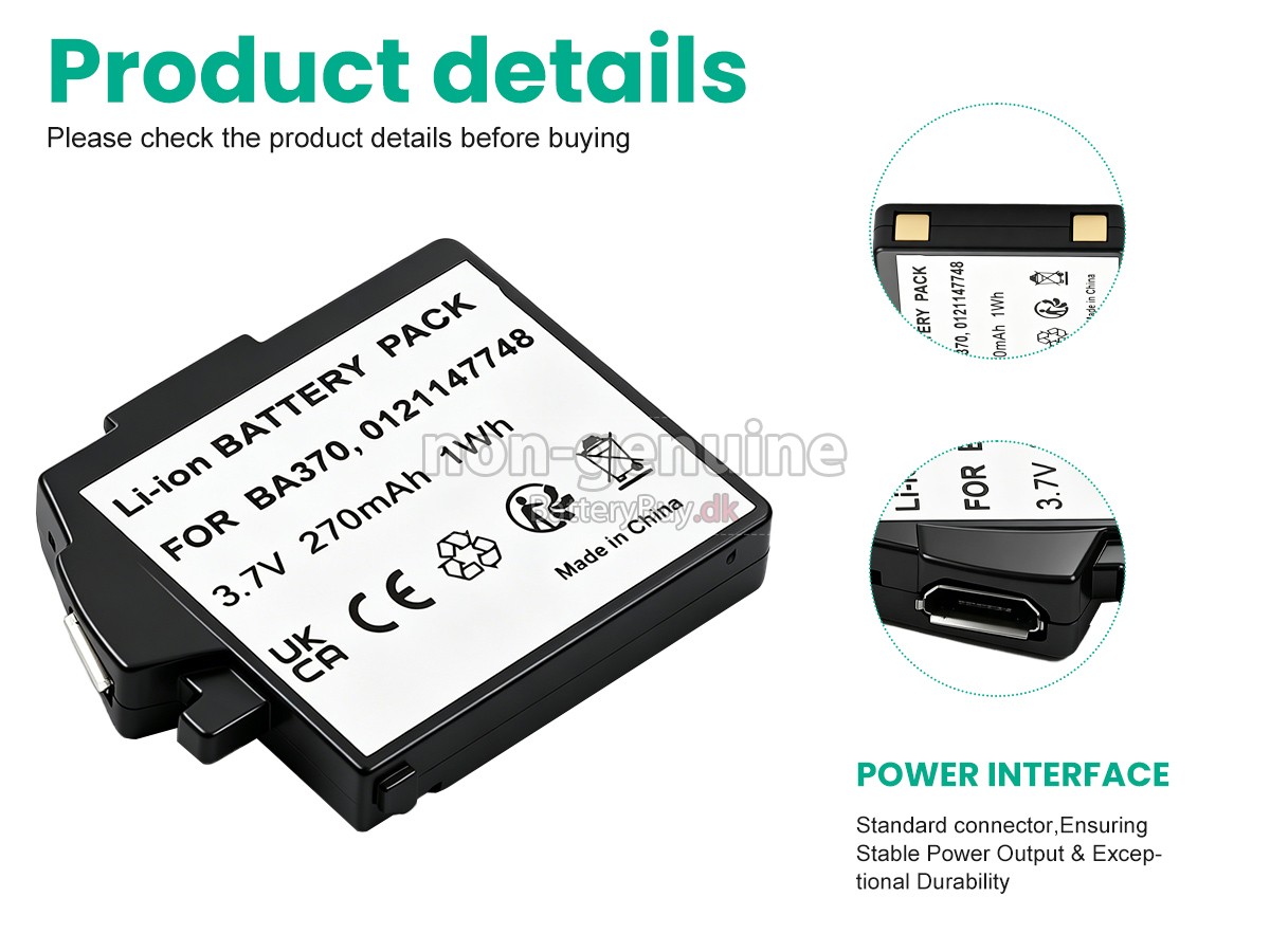 Sennheiser 0121147748 udskiftningsbatteri