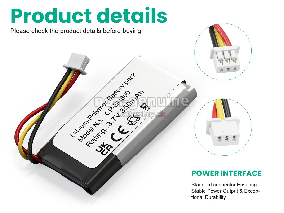 Sennheiser AHB571935PCT-03 udskiftningsbatteri