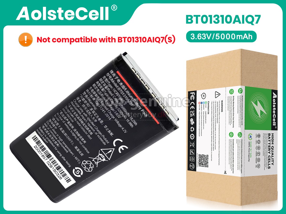 Seuic AUTOID Q7 udskiftningsbatteri