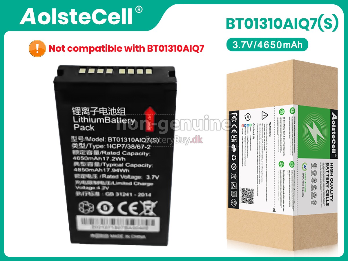 Seuic BT01310AIQ7(S) udskiftningsbatteri