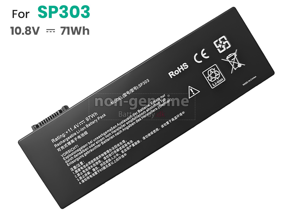 Siemens SP303 udskiftningsbatteri