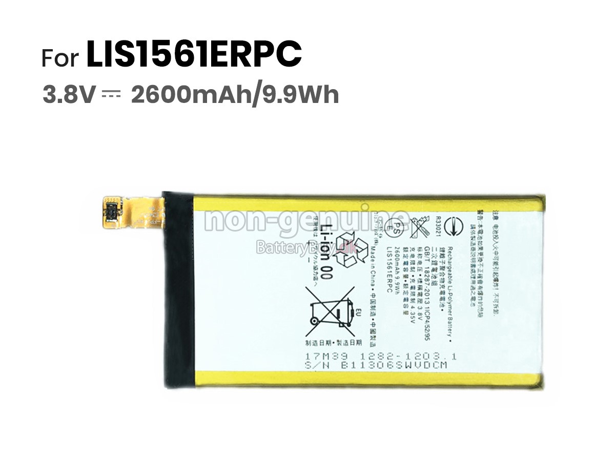 Sony XPERIA Z3MINI udskiftningsbatteri