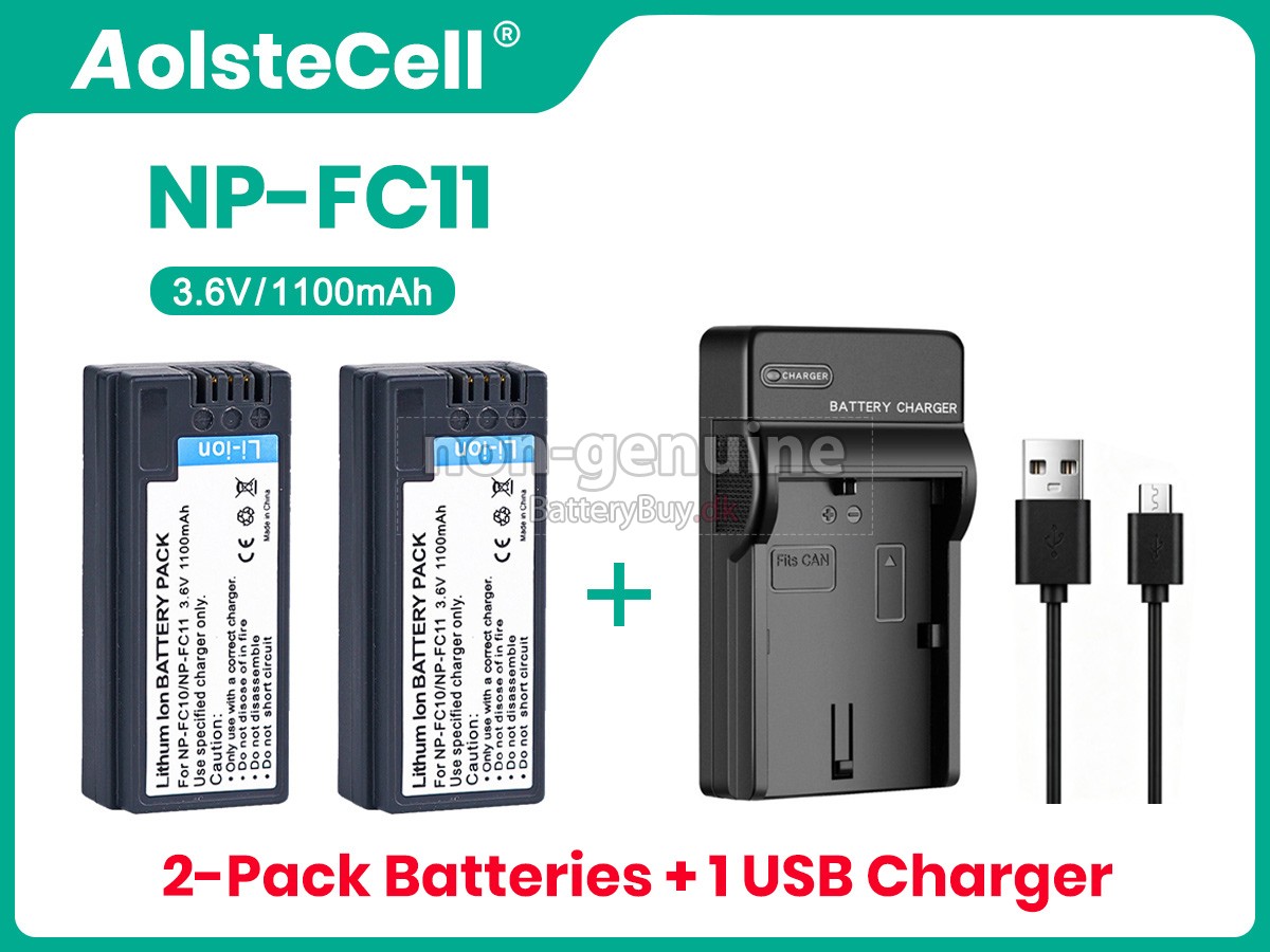Sony CYBER-SHOT DSC-P3 udskiftningsbatteri