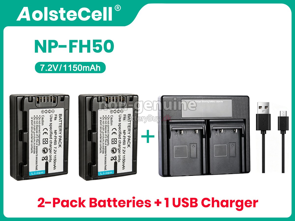 Sony DCR-HC96 udskiftningsbatteri