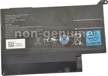 Batteri til Sony SGPT111CN Bærbar PC