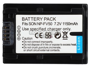 batteri til Sony HDR-CX470