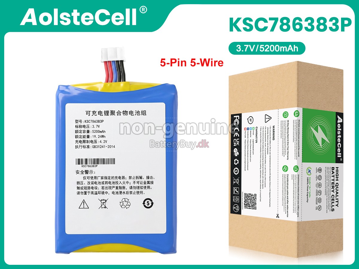 STAR KSC786383P udskiftningsbatteri