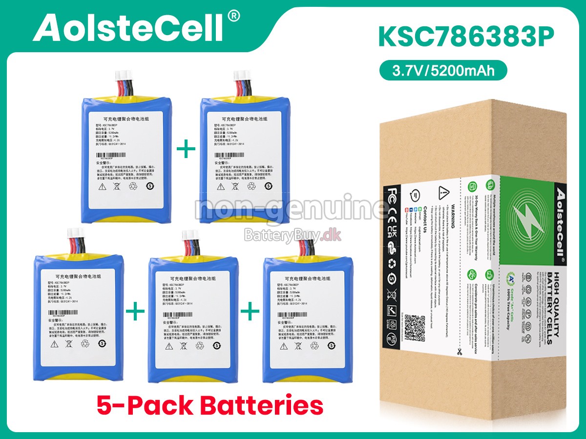STAR KSC786383P udskiftningsbatteri
